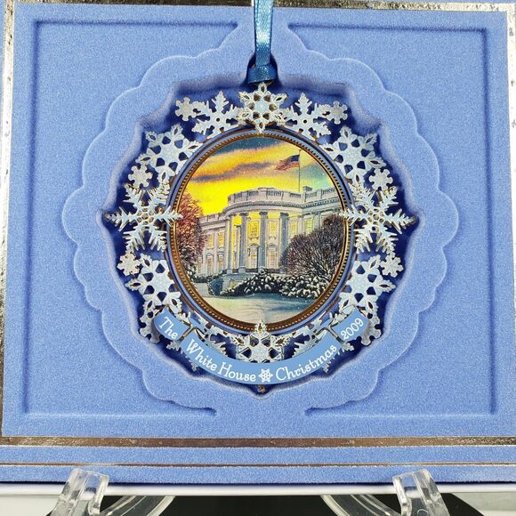 Official White House Historical Association 2009 Snowflake Christmas Ornament - Picture 10 of 16